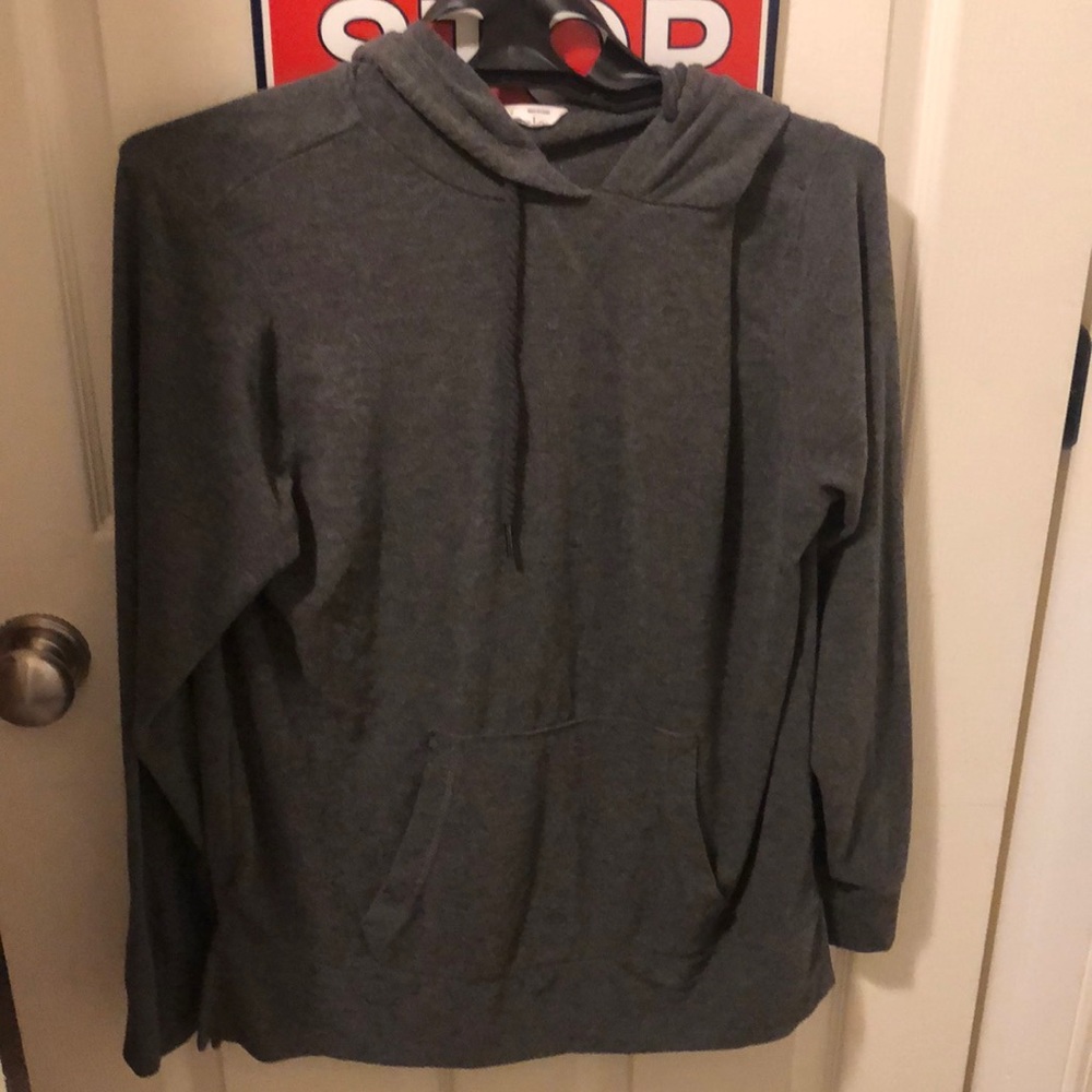 Grey hoodie